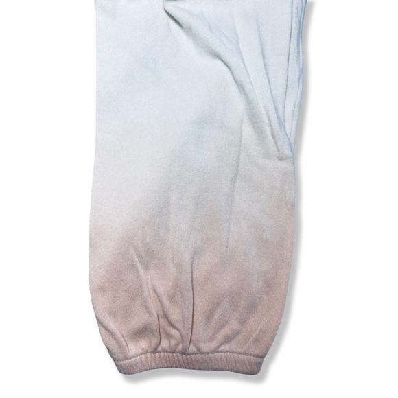 ⭐️AERIE Pink and White Ombré Jogger Leggings - Picture 4 of 5